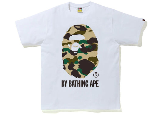 BAPE 1st Camo By Bathing Ape Tee (FW21) White/Yellow