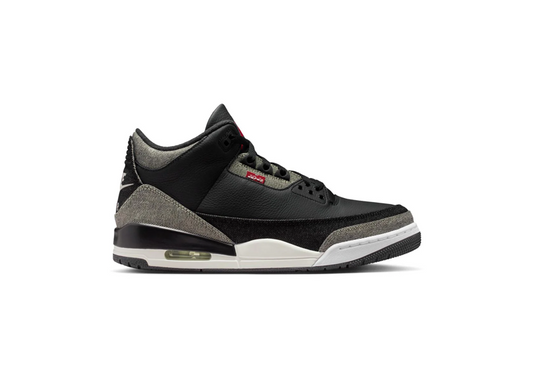 Jordan 3 Retro Levis Black