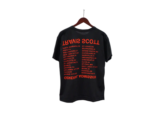 TRAVIS SCOTT BIRDS EYE VIEW FLAME TOUR TEE