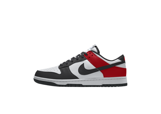 NIKE DUNK LOW NIKE BY YOU BLACK TOE