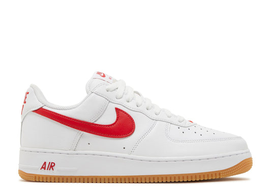 Air Force 1 Low Color of the Month - White University Red