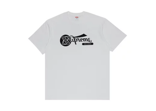 Supreme Records Tee White