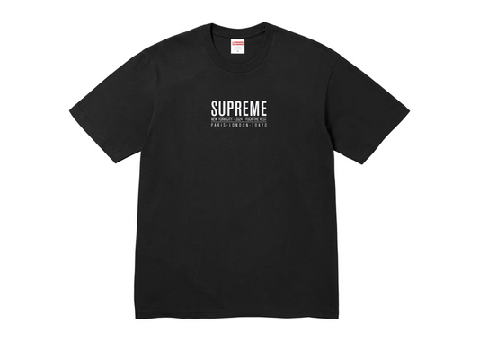 Supreme Paris Tee Black