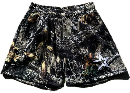 Ourselves Clothing Camo Star Shorts