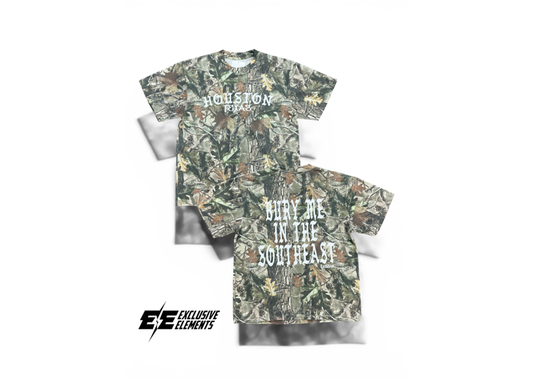Bury Me In The South East Green Camo/White