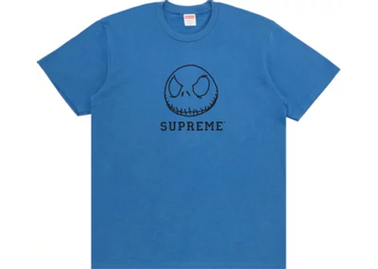 Supreme Skeleton Tee Faded Blue