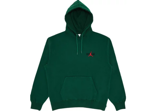 Supreme x Jordan Hooded Sweatshirt Green