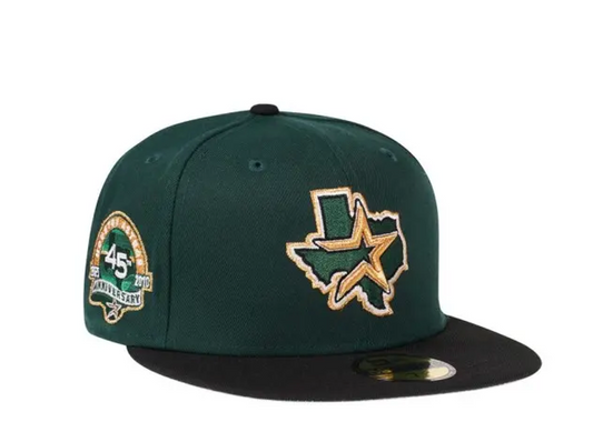Topperz Green/Black/Metallic Gold 45th Anniversary Astros