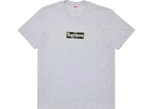 Supreme Box Logo Tee Ash Grey