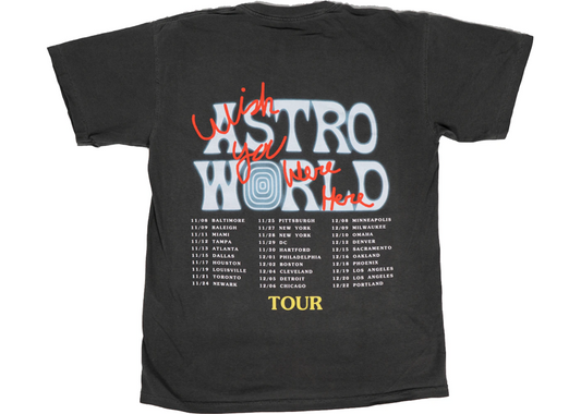 TRAVIS SCOTT BIRDS ASTROWORLD TOUR HORSE HEAD TEE