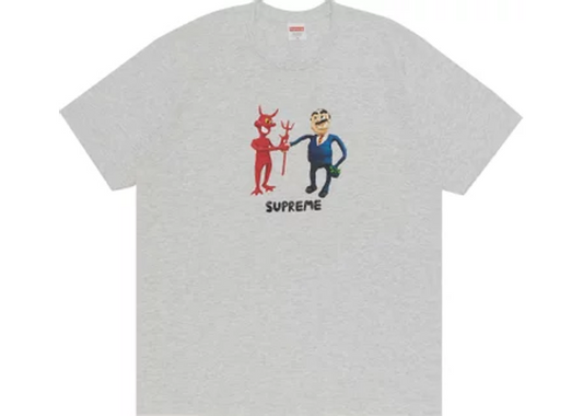 Supreme Business Tee Ash Grey