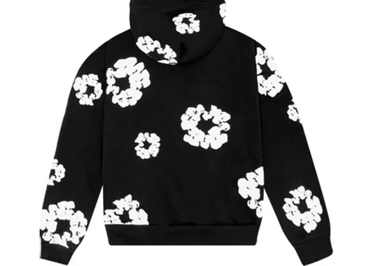 DENIM TEARS THE COTTON WREATH SWEATSHIRT BLACK