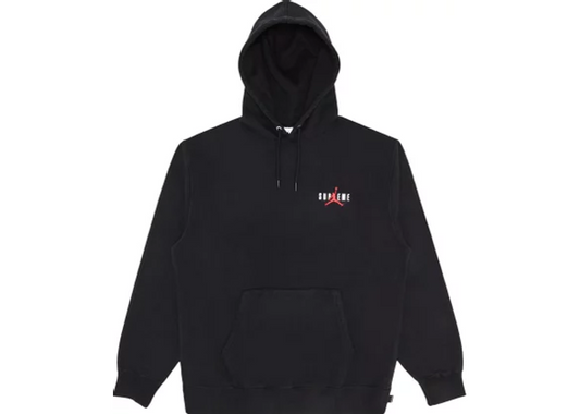 Supreme x Jordan Hooded Sweatshirt Black