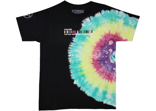 TRAVIS SCOTT ASTROWORLD FESTIVAL RUN BEYOND TEE BLACK