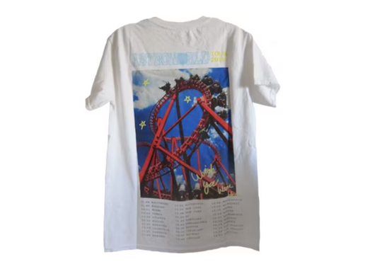 TRAVIS SCOTT ASTROWORLD TOUR ROLLER COASTER TEE