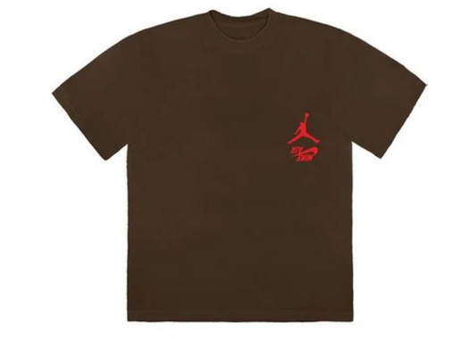 TRAVIS SCOTT X JORDAN CACTUS JACK HIGHEST TEE BROWN