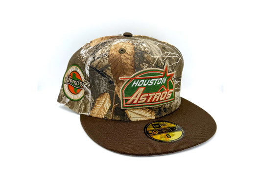Exclusive Fitted "Real Tree/Brown Celebrating 45yrs" Astros
