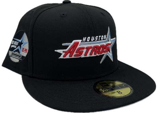 Houston "Black/Metallic Silver/Icy/Red" Astros