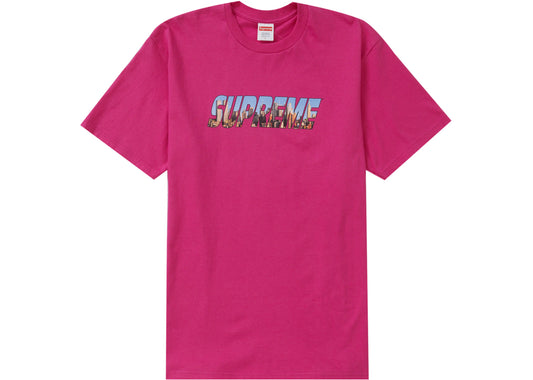 Supreme Gotham Tee Magenta