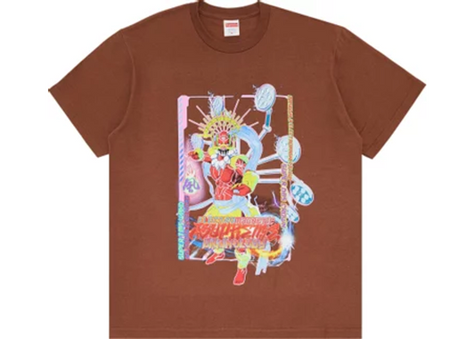 Supreme Electromagnetic Tee Brown