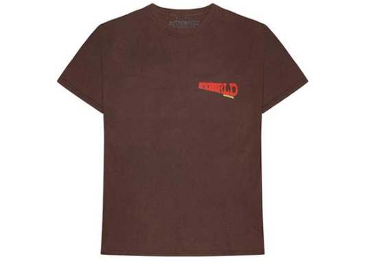 TRAVIS SCOTT ASTROWORLD FESTIVAL BLEACHED TEE