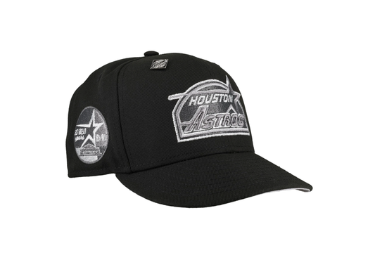 Capsule Black Domes/Grey Brims Metallic Astros