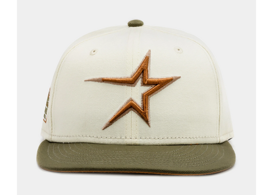 Shoe Palace Exclusive Houston Astros Chrome Olive 59Fifty Fitted