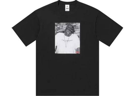 Supreme x Jordan Biggie Short-Sleeve Top Black
