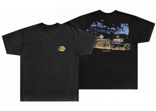 Faded World Bass Pro Knock Tee Black