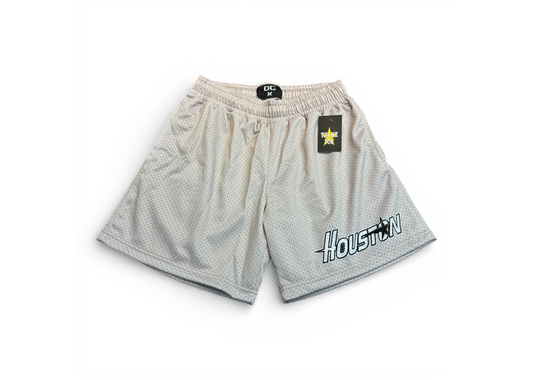 Houston Tan Jersey Mesh Shorts