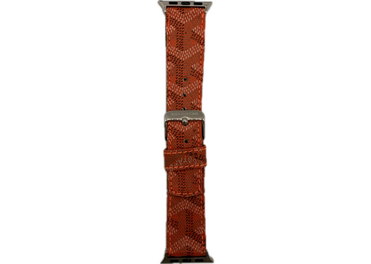 Big A Customz Orange Goyard Watchband 38mm