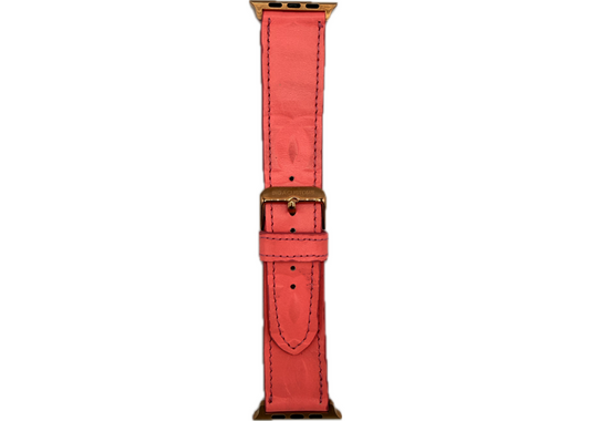 Big A Customz Pink Chanel Watchband 42mm