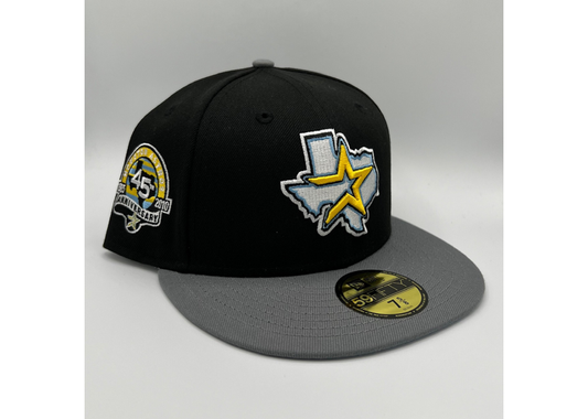 Exclusive Fitted "Black/Grey/Icy" Astros
