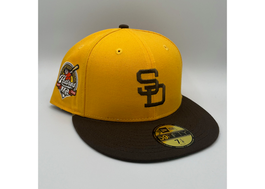HatClub Yellow/Brown 40th Anni. Padres