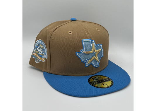 Sneakertown Khaki/Sky Astros