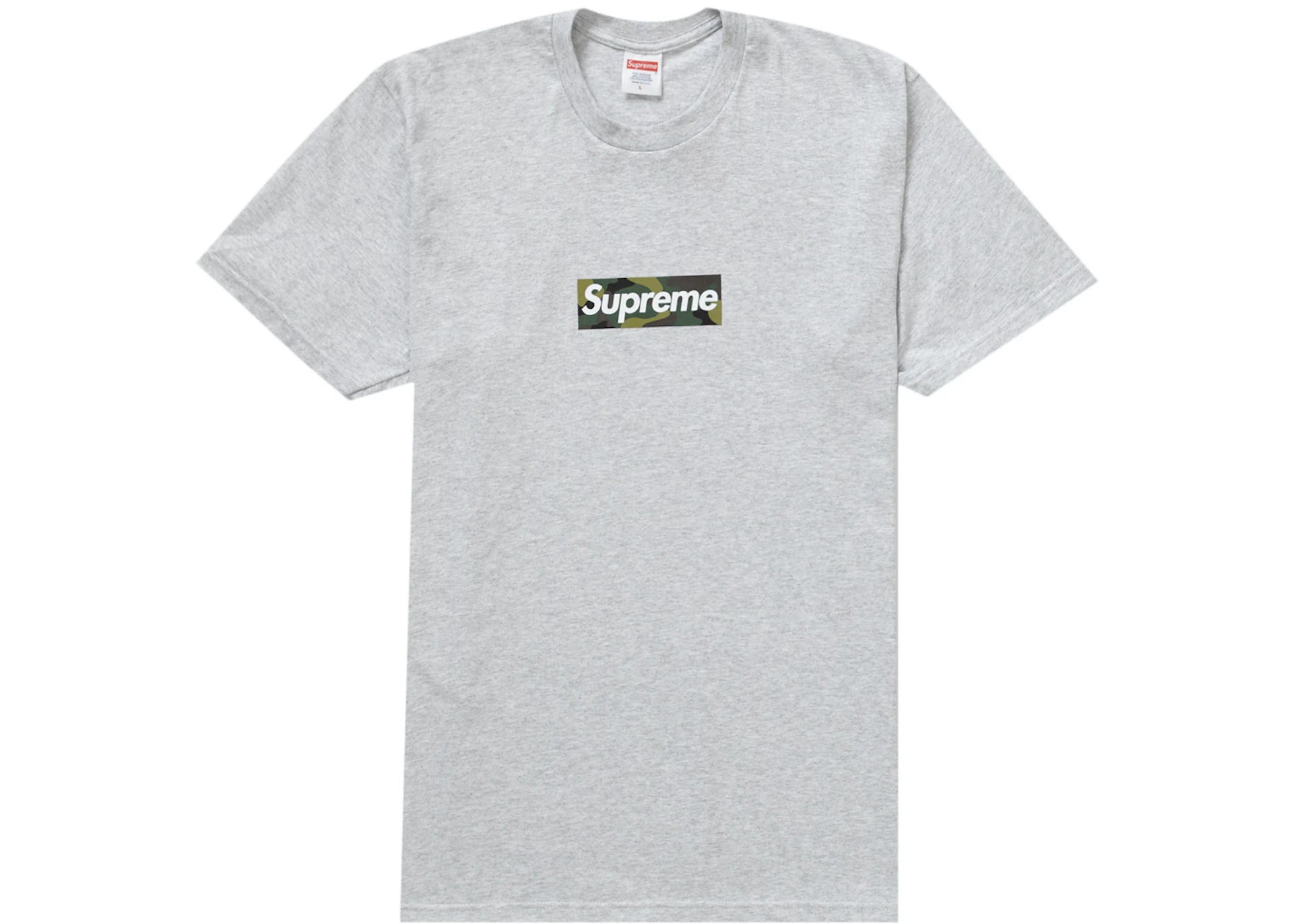 Supreme Box Logo Tee (FW23) Ash Grey – Exclusive Elements Supreme Box Logo Tee (FW23) Ash Grey – Exclusive Elements