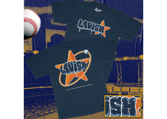 Lavish Baseball Tee (Navy)