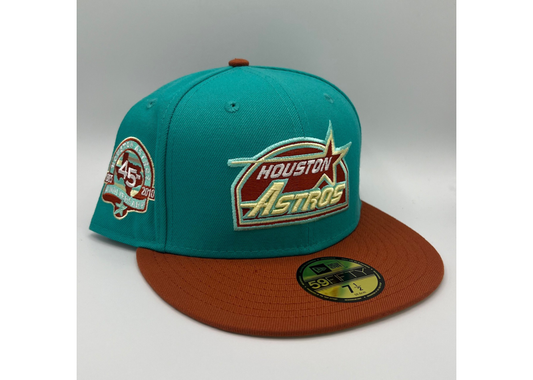 Astros Teal/Brown 45 Years