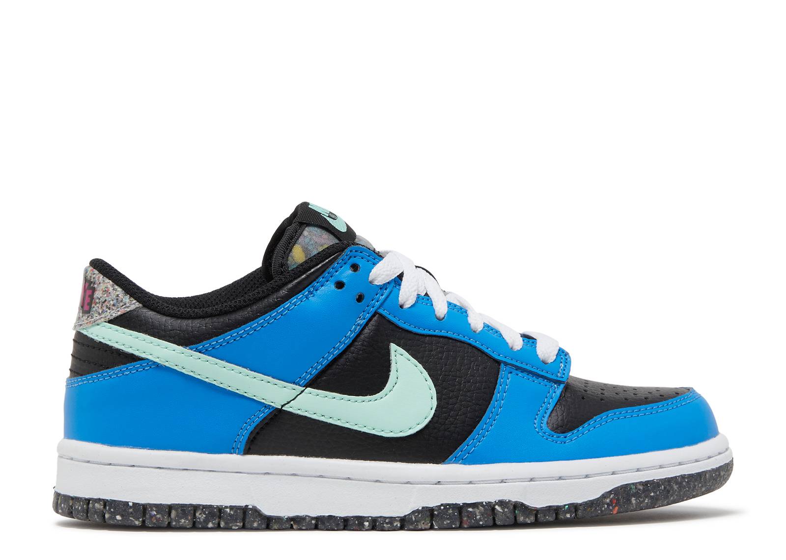 Blue Black And White Dunks Nike Dunk Low By You Mens Size Black