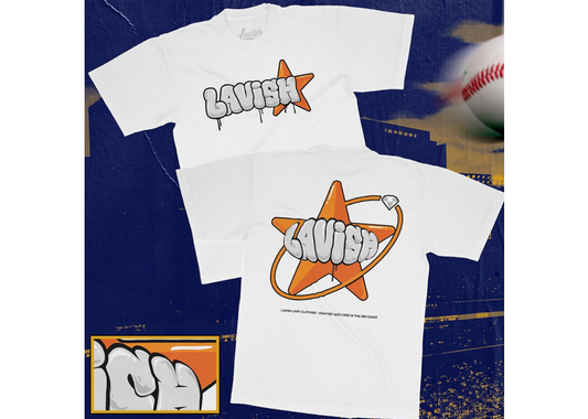 Lavish Baseball Tee (White)