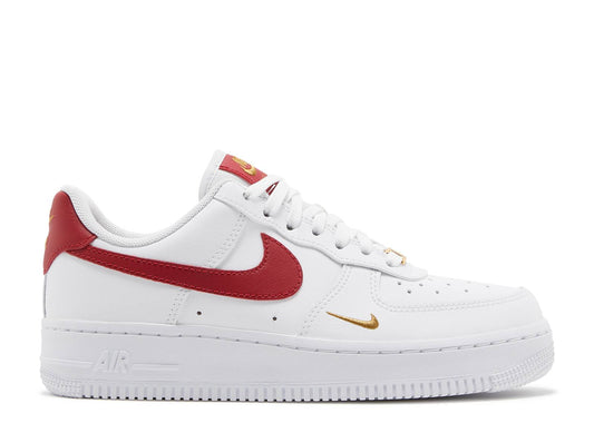 Wmns Air Force 1 Essential Low White Gym Red