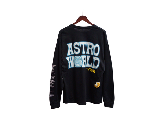 Travis Scott Astroworld Tour Wish You Were Here L/S