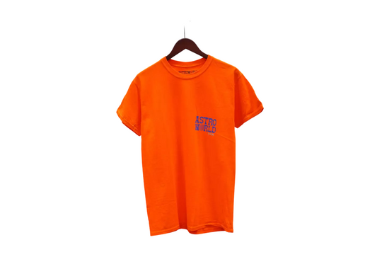 Travis Scott Madison Square Garden Tour Tee Orange