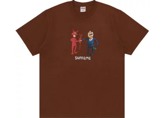 Supreme Business Tee Brown