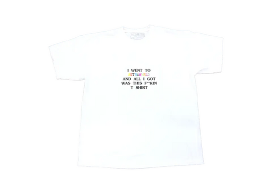 Travis Scott I Went To Astroworld Tee White