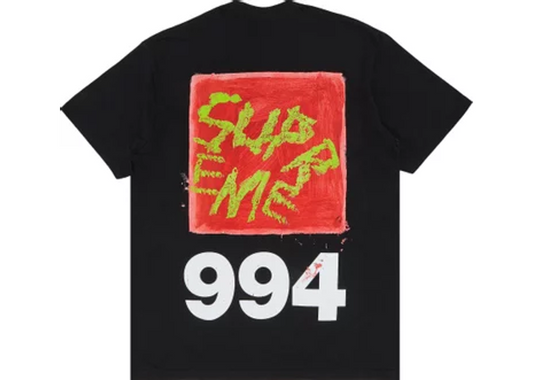 Supreme Paint Tee Black