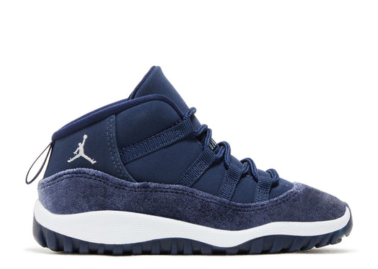 Air Jordan 11 Retro TD Midnight Navy Velvet