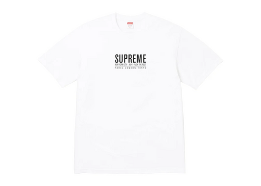 Supreme Paris Tee White