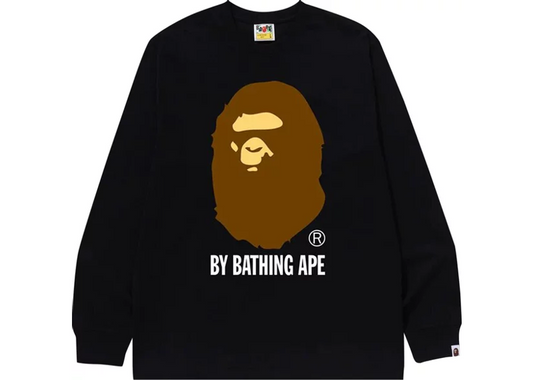 A Bathing Ape by Bathing Ape L/S Tee in Black