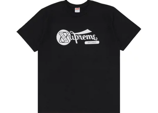 Supreme Records Tee Black